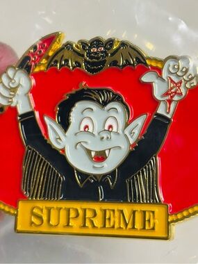 Supreme Vampire Boy Keychain Brand New. (Red)